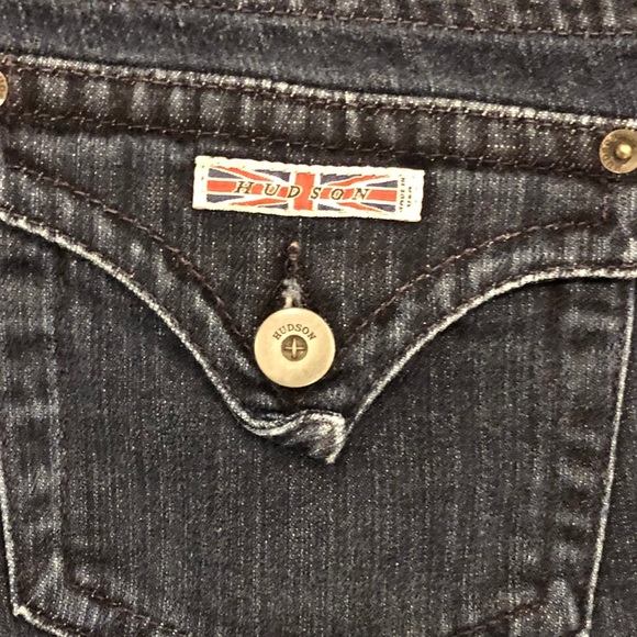 Hudson Double Button Flare Jeans - Picture 8 of 16